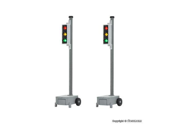 Viessmann 5099 Baustellen- /Verkehrsampel, 2 Stück - H0 (1:87) | Bild 1