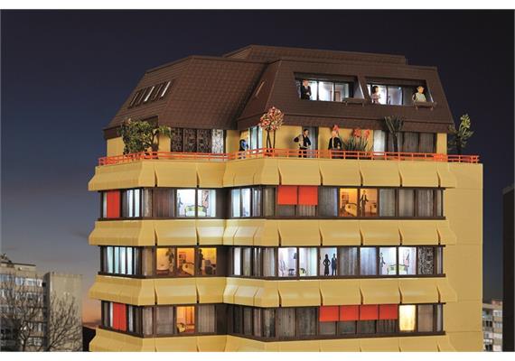 Viessmann 6045 Startset Etagenbeleuchtung, 8 Schienen, 4 versch. Größen, 4 LED´ weiss - H0 | Bild 2