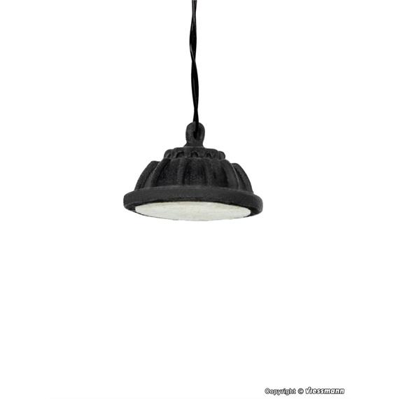 Viessmann 6088 Hängende Industrieleuchte modern, LED weiß - H0 (1:87)