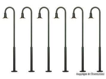Viessmann 61406 Bogenleuchte, LED warmweiss, 5+1 - H0 (1:87)