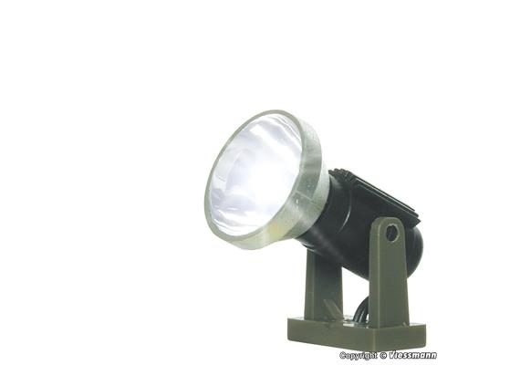 Viessmann 6330 Flutlichtstrahler nieder, LED weiss - H0 (1:87) | Bild 1