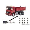 Viessmann 8001 CarMotion Basis Startset, MB ACTROS Muldenkipper rot mit Rundumleuchten, H0