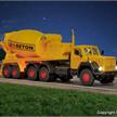 Viessmann 8013 MAGIRUS DEUTZ 3-achs Eckhauber mit Betonmischauflieger - H0 (1:87) | Bild 4
