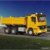 Viessmann 8015 MB ACTROS 3-achs Muldenkipper mit Rundumleuchten - H0 (1:87) | Bild 3