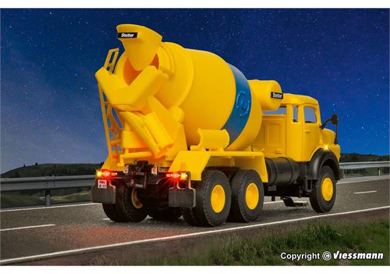 Viessmann 8017 MB Rundhauber 3-achs Betonmischer Basis, Funktionsmodell - H0 (1:87) | Bild 5