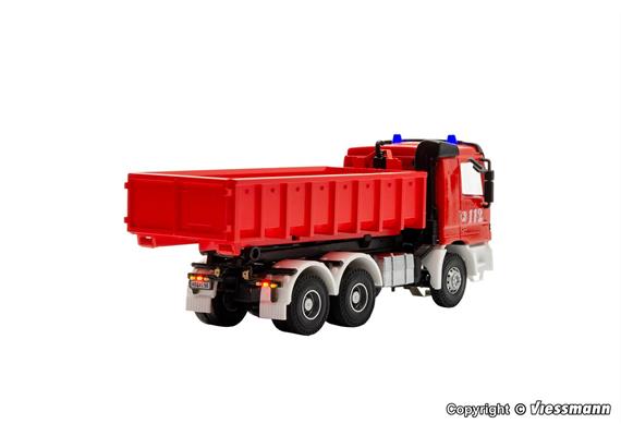 Viessmann 8050 Feuerwehr MB ACTROS 3-achs, Rundumleuchten, Basis, Funktionsmodell - H0 | Bild 2
