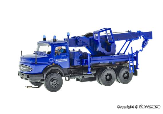 Viessmann 8072 THW MB Rundhauber 3-achs Bergekran mit Rundumleuchten - H0 (1:87) | Bild 1