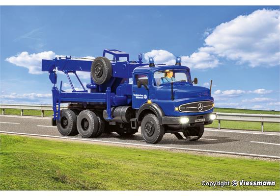 Viessmann 8072 THW MB Rundhauber 3-achs Bergekran mit Rundumleuchten - H0 (1:87) | Bild 3