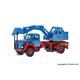 Viessmann 8135 MAGIRUS DEUTZ 2-achs Eckhauber mit Baggeraufbau Basis - H0 (1:87)