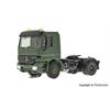 Viessmann 8160 MB ACTROS 2-achs Sattelschlepper mit Rundumleuchten, Militär, Basis - H0