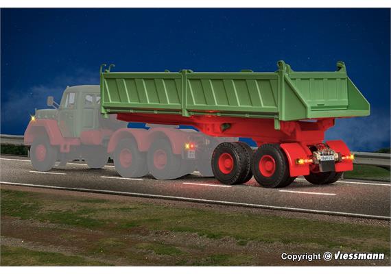 Viessmann 8212 MEILLER Sattelkipper-Auflieger MDKS 28/2, Funktionsmodell - H0 (1:87) | Bild 2