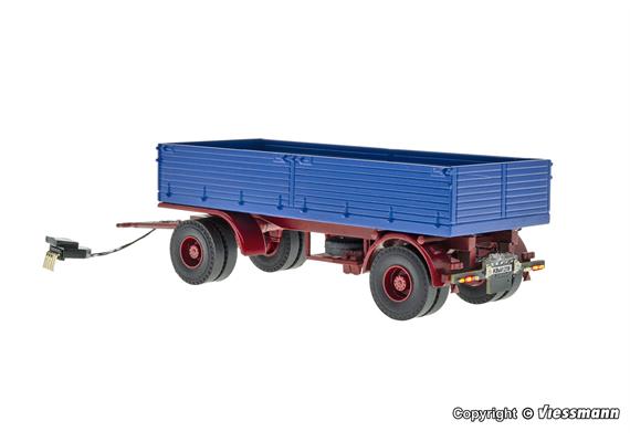 Viessmann 8218 2-achs Anhänger mit langem Radabstand, Funktionsmodell - H0 (1:87) | Bild 1
