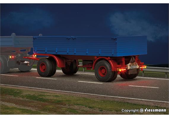 Viessmann 8218 2-achs Anhänger mit langem Radabstand, Funktionsmodell - H0 (1:87) | Bild 4
