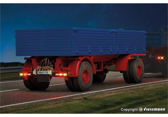 Viessmann 8218 2-achs Anhänger mit langem Radabstand, Funktionsmodell - H0 (1:87) | Bild 5