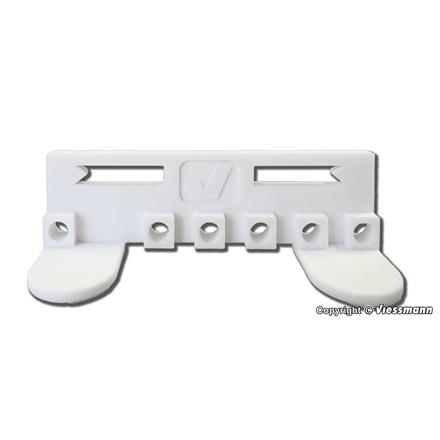 Viessmann 8437 Dauermagnethalter für den Testbetrieb, 2 Stück - H0 (1:87)