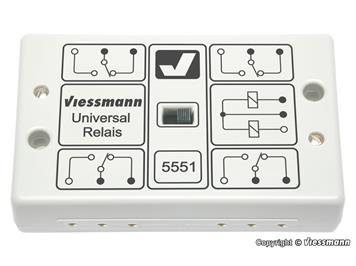 Viessmann 5551 Universal Relais 1 x 4UM