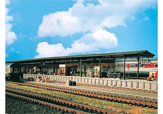 Vollmer 3559 Bahnsteig "Baden-Baden" 6-teilig