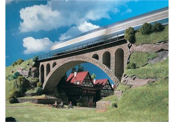 Vollmer 42549 Mauersteinbrücke, gerade - H0 (1:87) | Bild 2