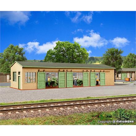 Vollmer 45641 KFZ-Werkstatt – Polyplate Bausatz - H0 (1:87)