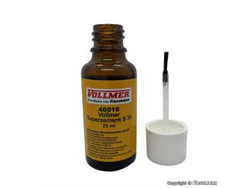 Vollmer 46016 Vollmer Superzement S 30, 25ml / 21g