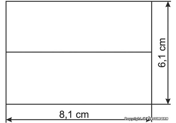 Vollmer 49380 Werkstatt mit Ziegel-/Fachwerkfassade - Polyplate Bausatz - TT (1:100) | Bild 4