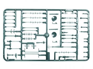 Vollmer 5022 Dachausstattung Antennen, Turmspitzen - H0 (1:87)