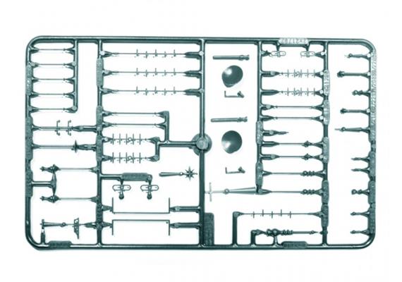 Vollmer 5022 Dachausstattung Antennen, Turmspitzen - H0 (1:87)