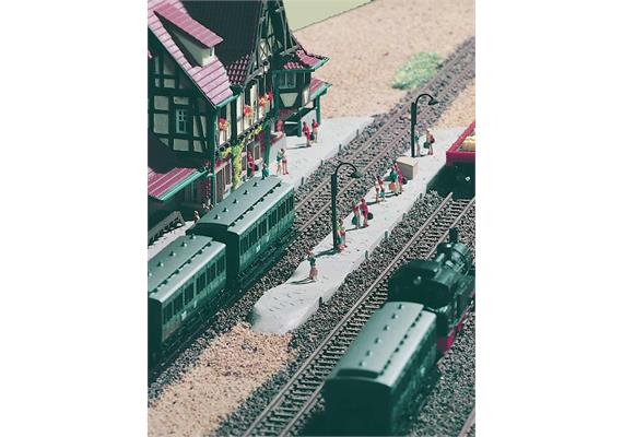 Vollmer 9525 Bahnsteigpackung "Neuffen" Spur Z