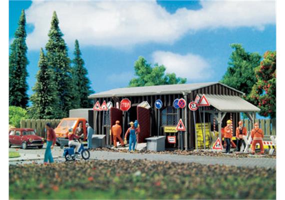 Vollmer Strassenschilder-Depot Spur H0