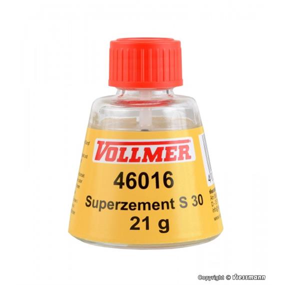 Vollmer 46016 Vollmer Superzement S 30, 25ml / 21g