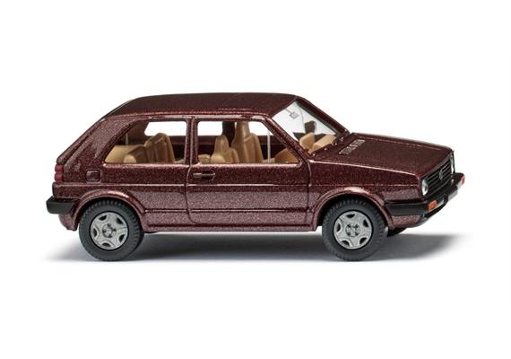 Wiking 004504 VW Golf II - umbrabraun-metallic - H0 (1:87)