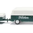Wiking 030005 VW T2 Kastenwagen mit Anhänger "Pülleken" - H0 (1:87) | Bild 1