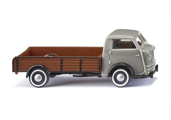 Wiking 033507 Tempo Matador Tiefpritsche - betongrau/rehbraun, Massstab 1:87