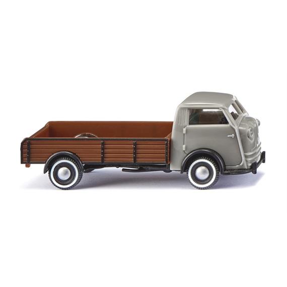 Wiking 033507 Tempo Matador Tiefpritsche - betongrau/rehbraun, Massstab 1:87