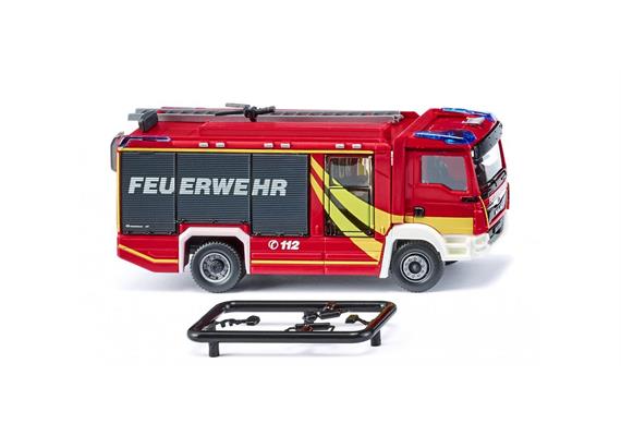 Wiking 061259 Feuerwehr - Rosenbauer AT LF (MAN TGM Euro 6), Massstab 1:87