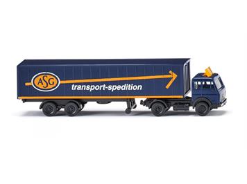 Wiking 095003 Containersattelzug (MB) ASG - N (1:160)