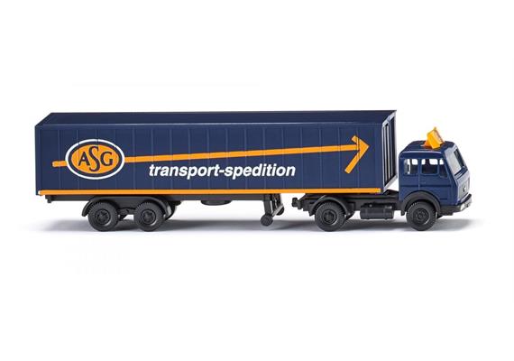 Wiking 095003 Containersattelzug (MB) ASG - N (1:160)