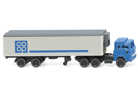 Wiking 095199 Kühlkoffersattelzug Magirus "coop" N