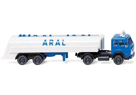 Wiking 098240 Tanksattelzug (MB) ARAL N
