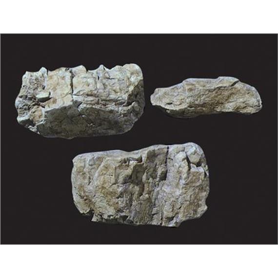 Woodland C1234 Giessform verschieden grosse Felsen