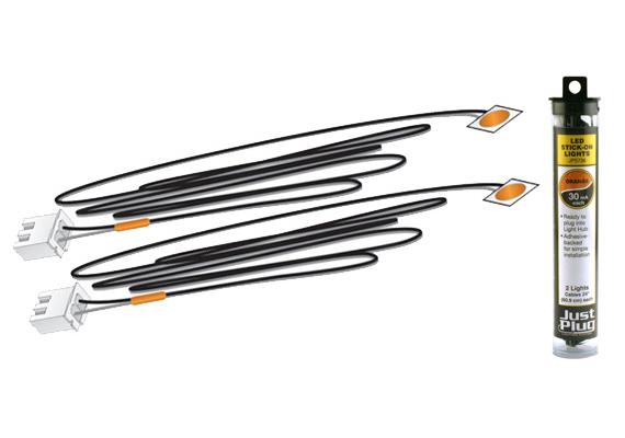 Woodland JP5736 Klebe-LED orange (Orange Stick-on LED Lights) - H0, N | Bild 1