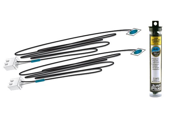 Woodland JP5738 Klebe-LED blau (Blue Stick-on LED Lights) - H0, N | Bild 1