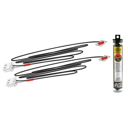 Woodland JP5739 Klebe-LED rot (Red Stick-on LED Lights) - H0, N