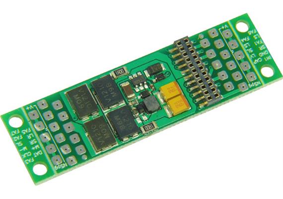ZIMO ADAPLU15 Adapter-Platine für PluX-22-Decoder mit 1,5V Funktions-Niederspannung