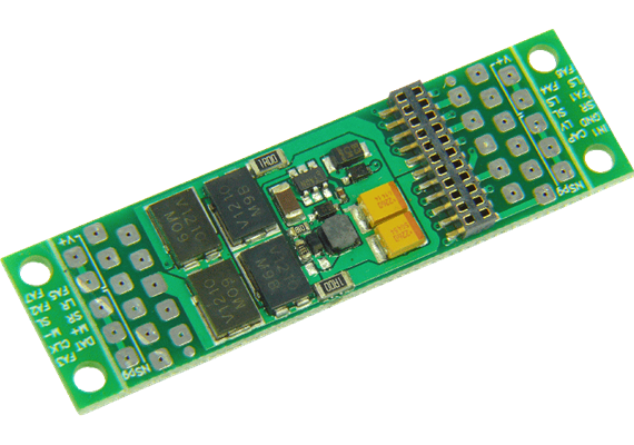 ZIMO ADAPLU50 Adapter-Platine für PluX-22-Decoder mit 5V Funktions-Niederspannung
