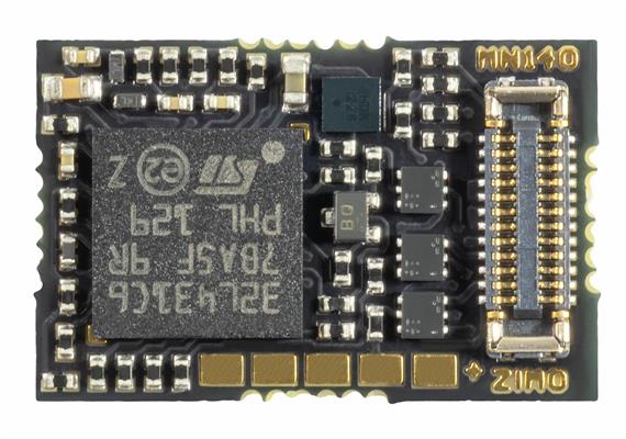 ZIMO MN140E24 E24-Miniatur-Decoder, 13,5 x 8,7 x 2,3 mm - 0,7 A - 8+2 FA | Bild 2
