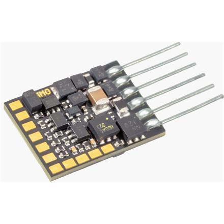 ZIMO MN170N Miniatur-Decoder mit 6pol. Direktschnittstelle, 0,7A, 2 FU-Ausgänge, N-H0m
