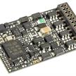 ZIMO MN340C H0 Decoder mit 21pol. mtc-Schnittstelle, 1.2A, 4 FA + 8 FA, 28,6 x 15,3 x 2,5 | Bild 1