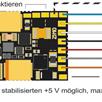 ZIMO MS500 Subminiatur-Sounddecoder, 0,7 A, 4 Fu-Ausgänge, 2 Logikpegel, 12 Litzen | Bild 2