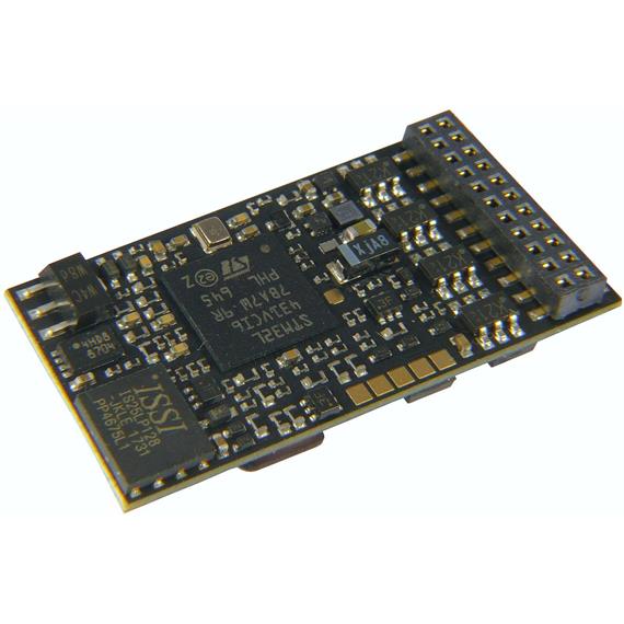 ZIMO MS440D Sounddecoder 21mtc 1,2A, 8 FU-Ausgänge, 16V Energieanschl., DCC/mfx/MM - H0